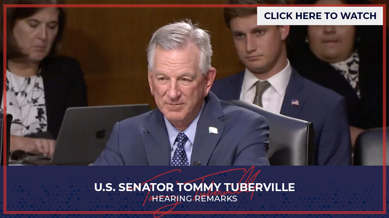 Tuberville Speaks with Crypto Stakeholders during Ag Hearing » Coach Tommy  Tuberville